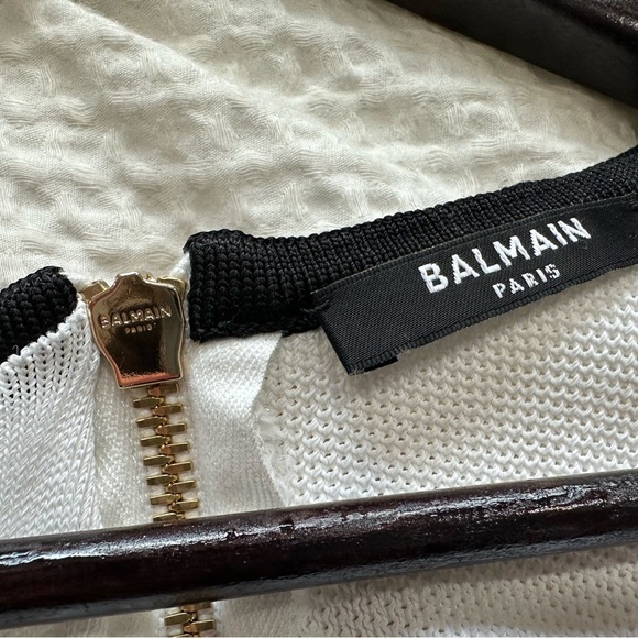 BALMAIN authentic two toned knit mini dress! - Picture 4 of 11